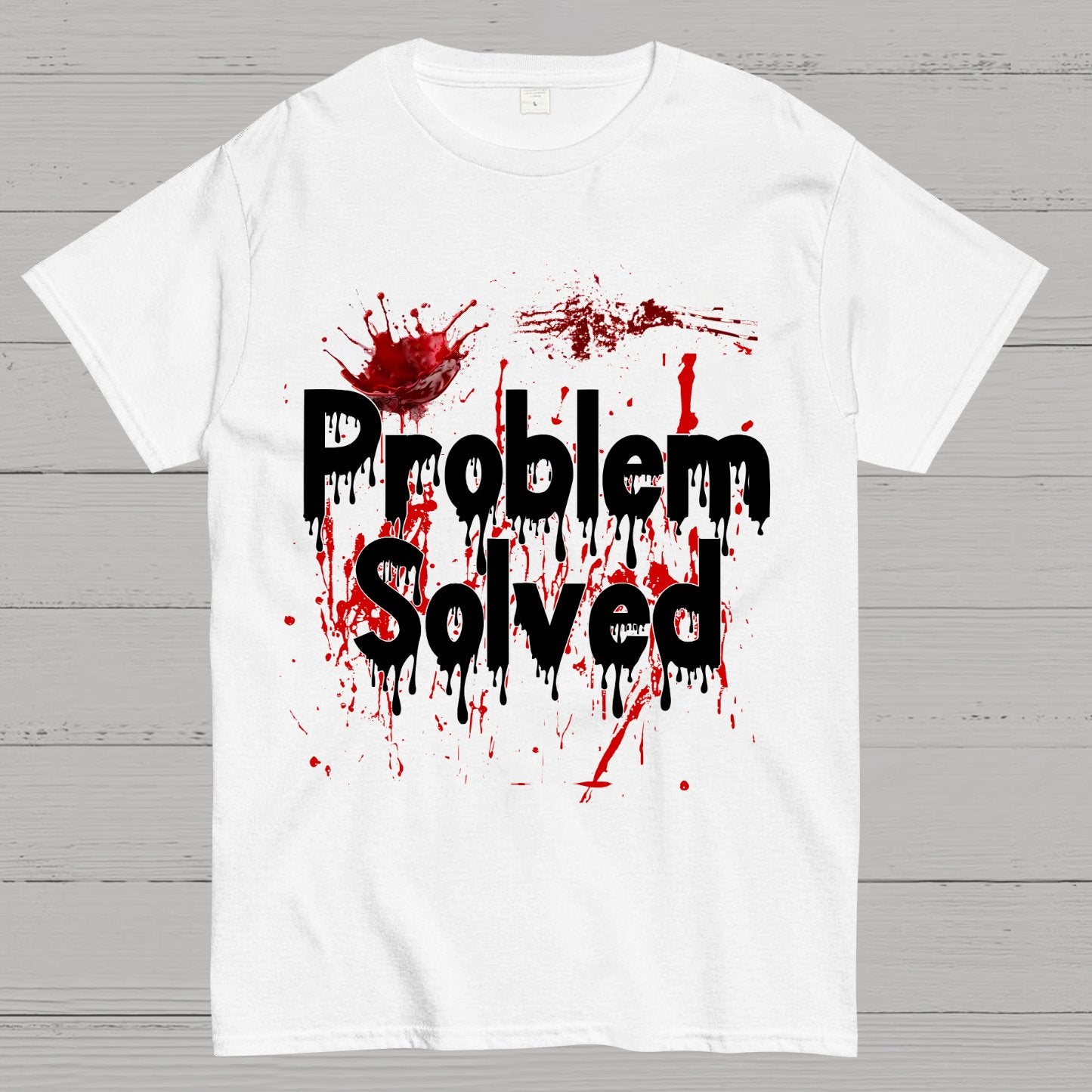 Problem Solved Funny Geek T-Shirt