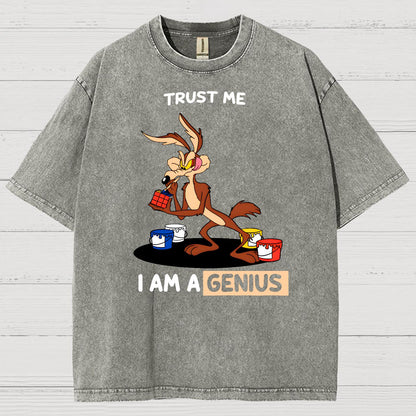 Trust Me I'm A Genius Vintage Distressed T-shirt