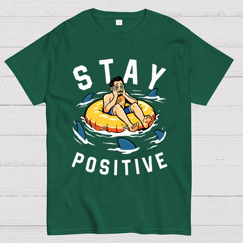 Try to Stay Positive! Geek T-Shirt