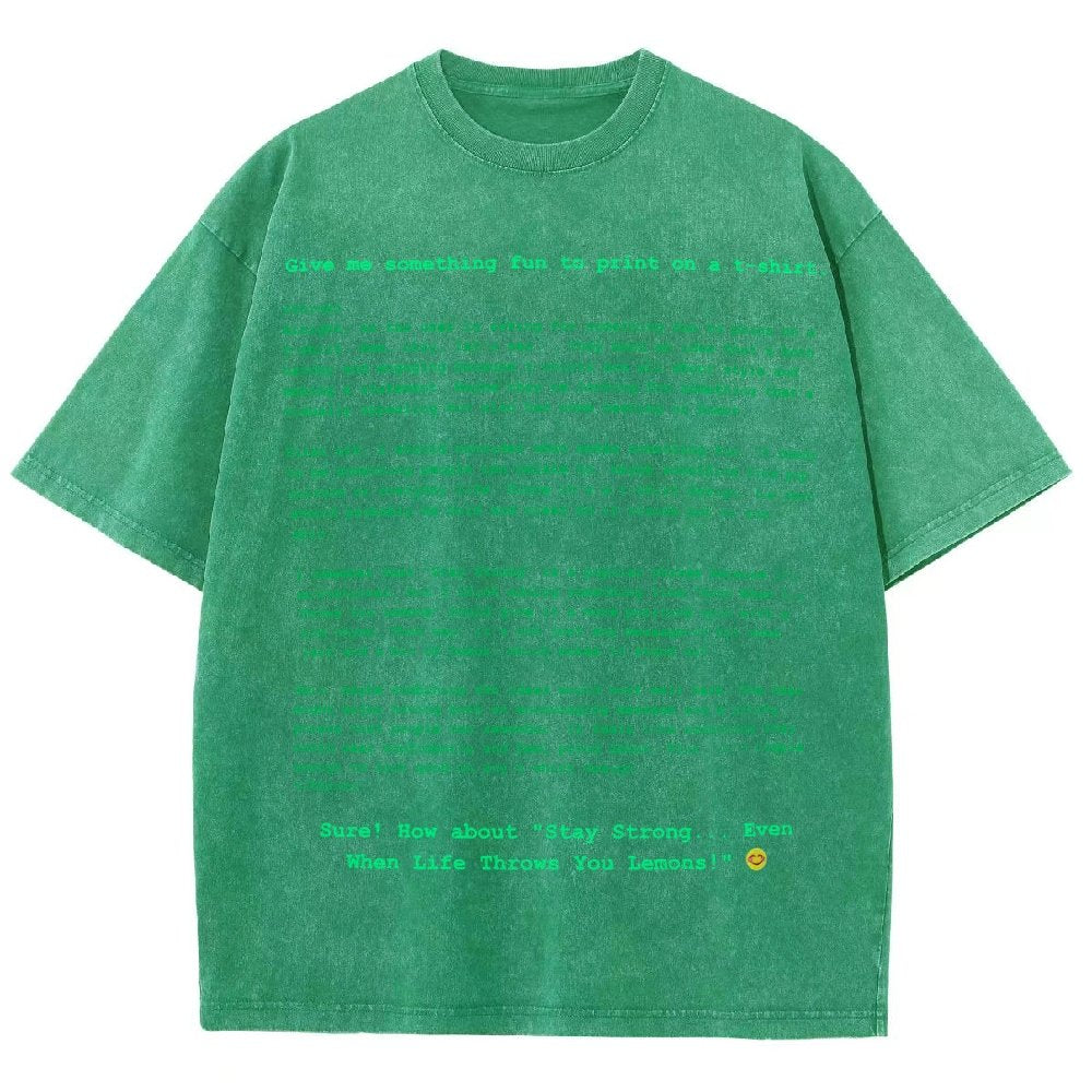 DeepSeek-R1 is Not Good at T-shirts Vintage Distressed T-shirt