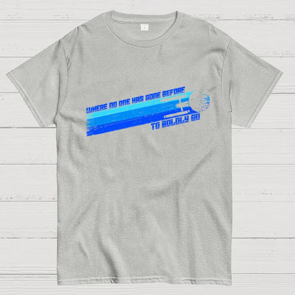 To Boldly Venture Where No One Has Ventured Before Geek T-Shirt