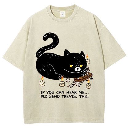 Send Treats Thx Vintage Distressed T-shirt
