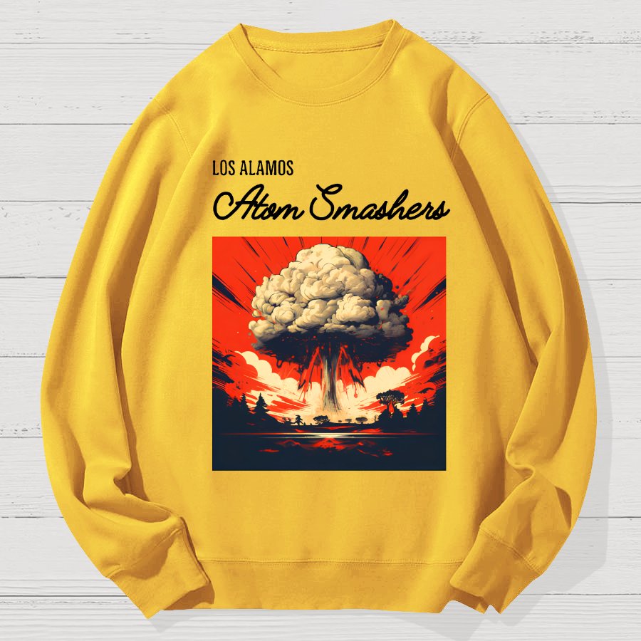 Los Alamos Atom Smashers Geek Cotton Sweatshirt
