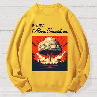 Los Alamos Atom Smashers Geek Cotton Sweatshirt