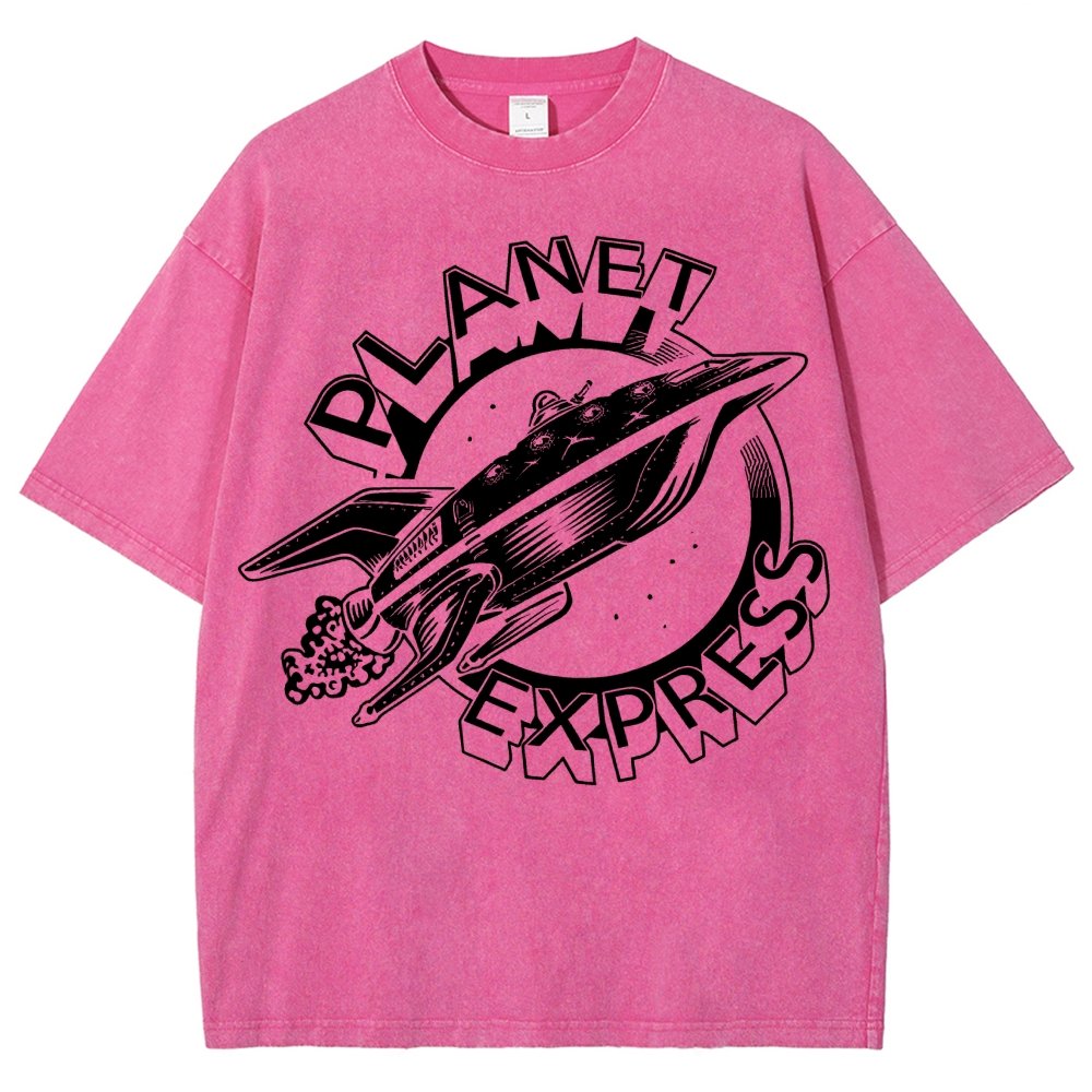 Cosmic Express Vintage Distressed T-shirt
