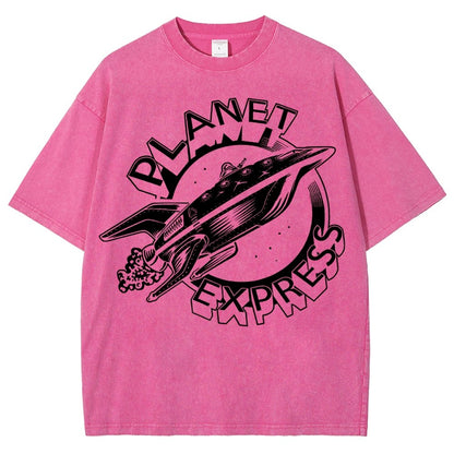 Cosmic Express Vintage Distressed T-shirt