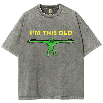 Old As Stretch Vintage Distressed T-shirt