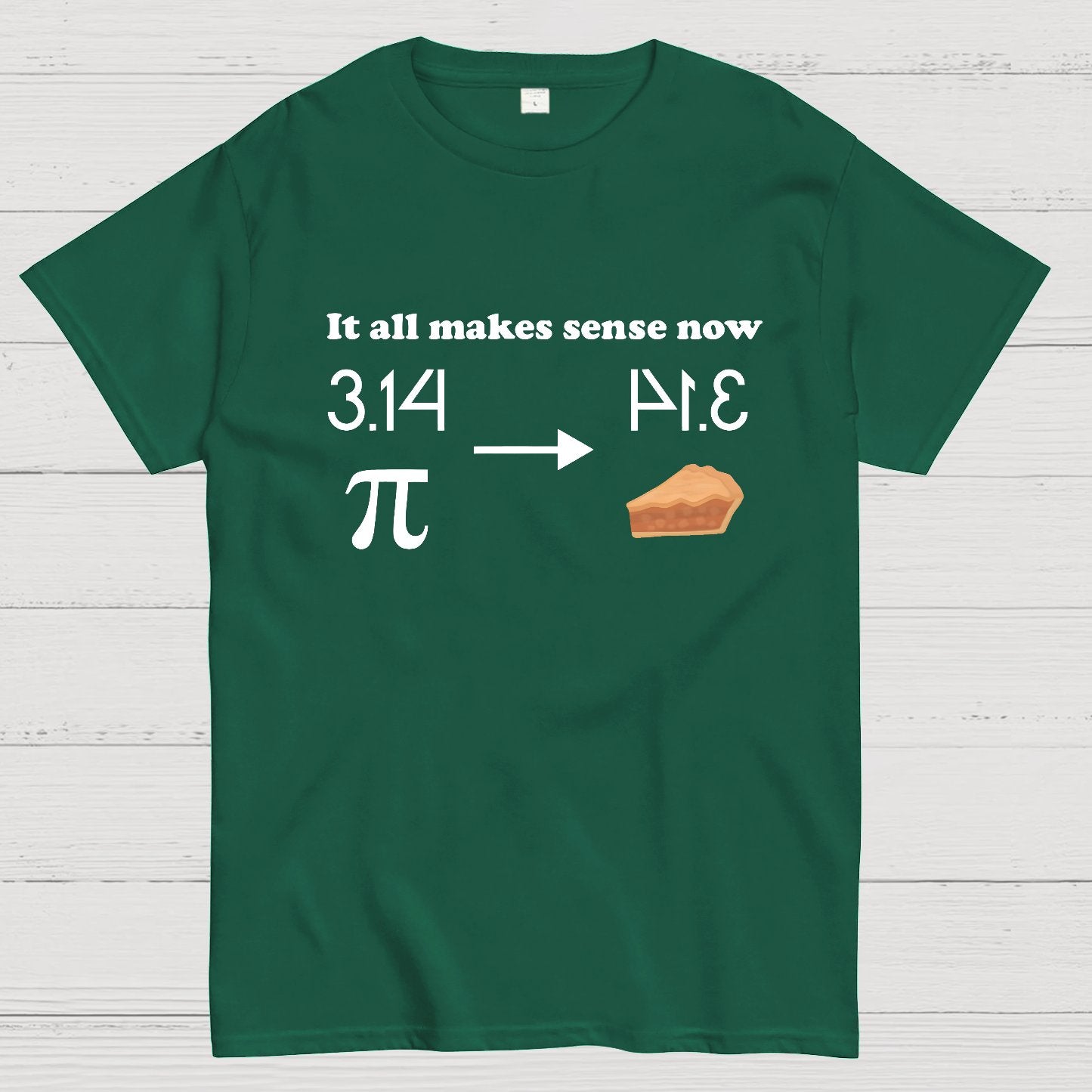 It all makes sense now pi Geek T-Shirt