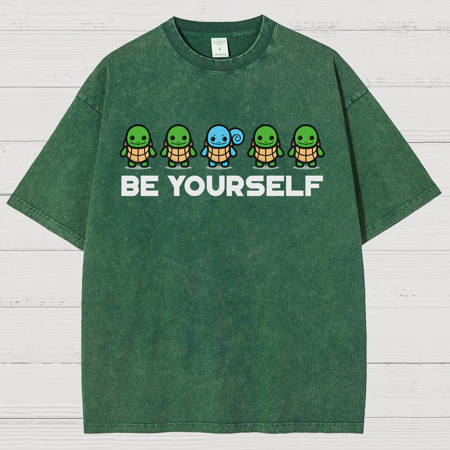Always Be You Vintage Distressed T-shirt