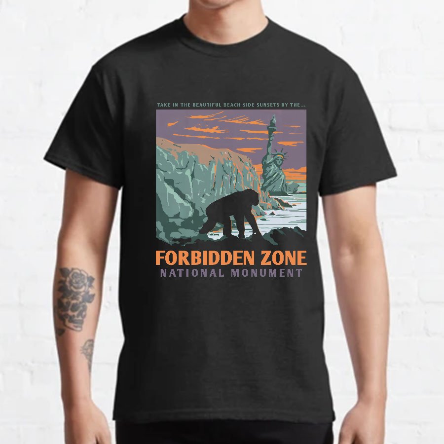 Forbidden Zone National Monument Geeky T-Shirt