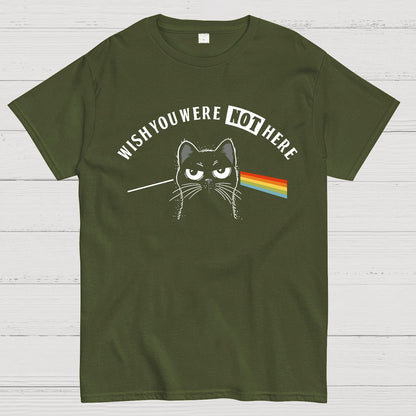 Wish You Were NOT Here Geek T-Shirt