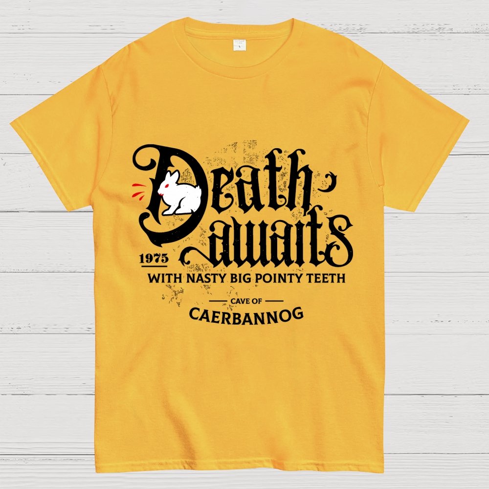 Death Awaits Unisex Geek T-Shirt