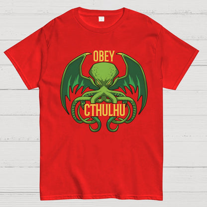 Obey Cthulhu Geek T-Shirt