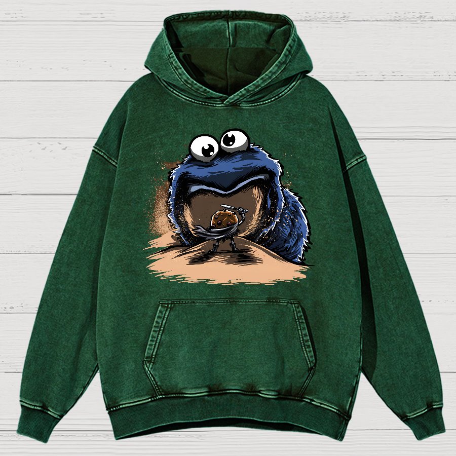 Cookieworm Vintage Distressed Hoodie