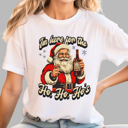 Funny Bourbon Christmas Geek T-Shirt