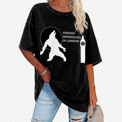 Werewolves of London Vintage Distressed T-shirt