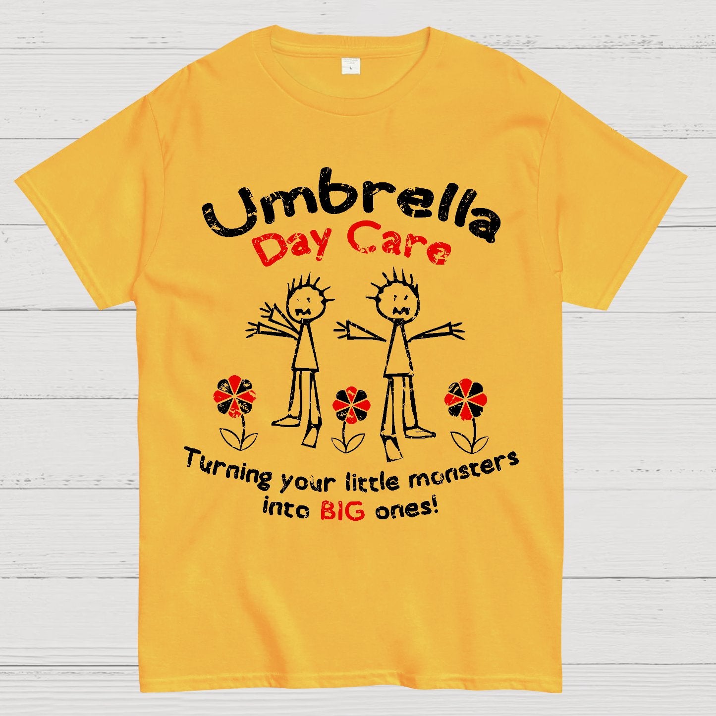 Umbrella Day Care Geek T-Shirt