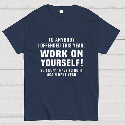 Funny Offensive Message Geek T-Shirt
