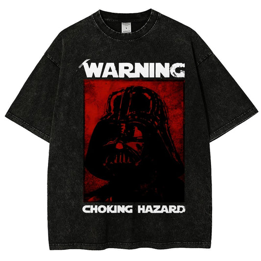 Warning Choking Hazard Vintage Distressed T-shirt