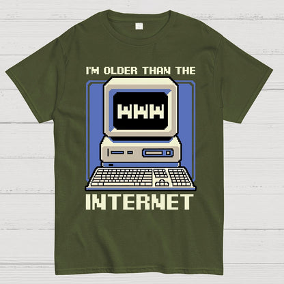 Older Than The Internet Geek T-Shirt