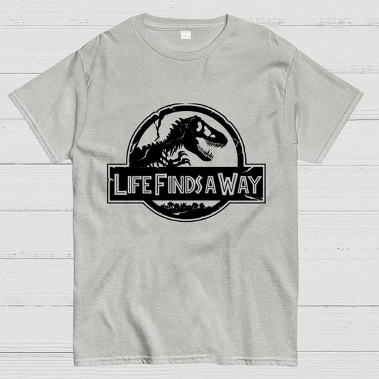 Life Finds A Way Unisex Geek T-Shirt