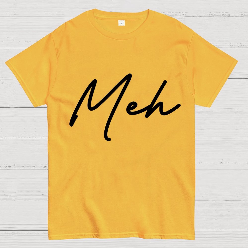 Meh. Geek T-Shirt
