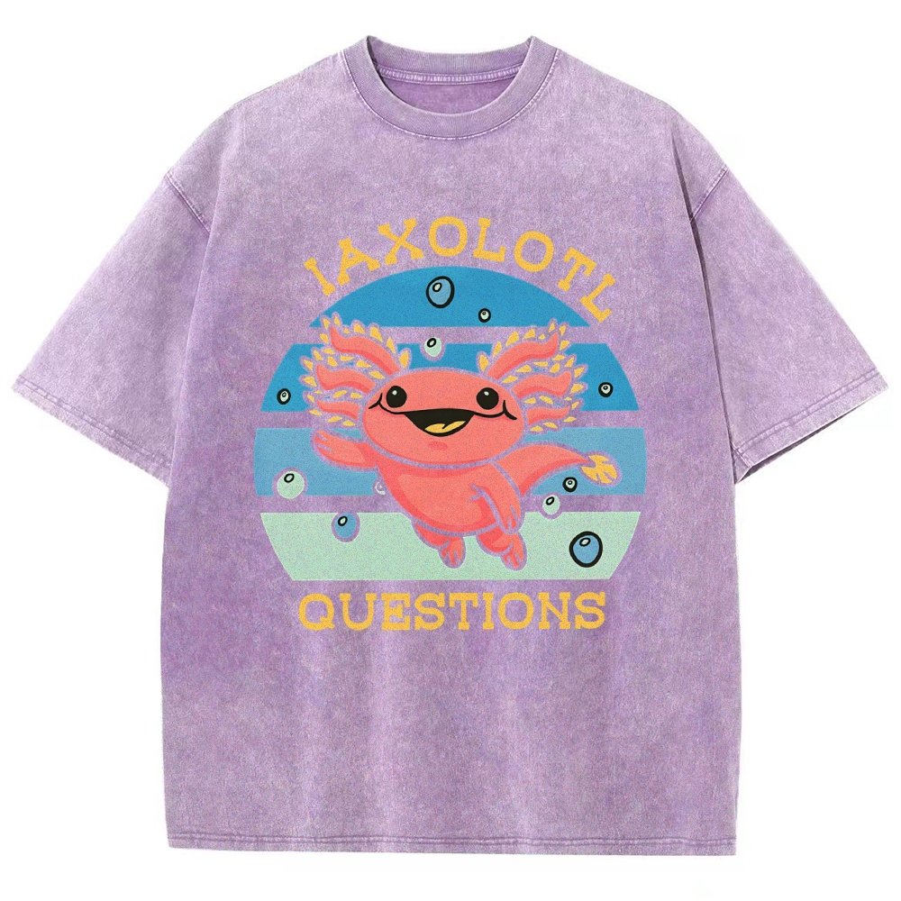 I axolotl questions Vintage Distressed T-shirt
