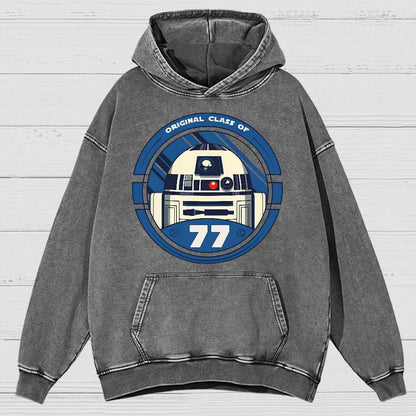 Original Class Of 77 Vintage Distressed Hoodie