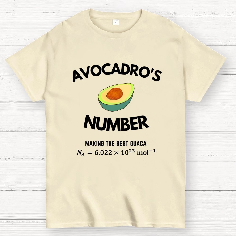 Funny Avogadro's Number Geek T-Shirt