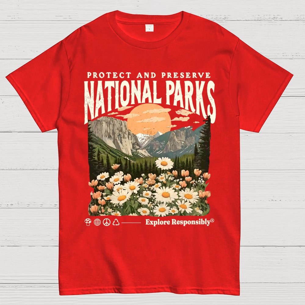 National Parks Unisex Geek T-Shirt