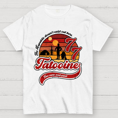 Vintage Two Suns And Sand Geek T-Shirt