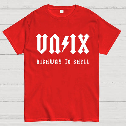 Highway to shell Geeky T-Shirt