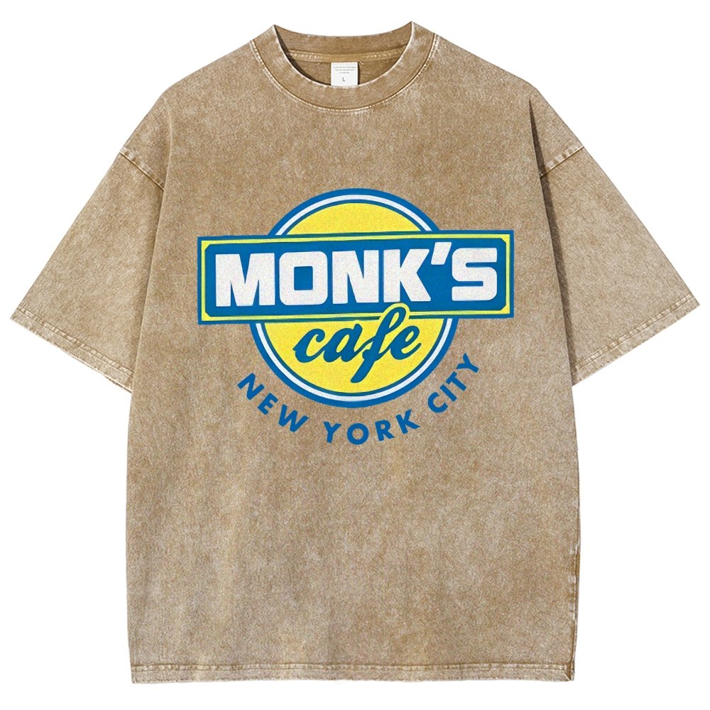 Mystic Cafe Vintage Distressed T-shirt