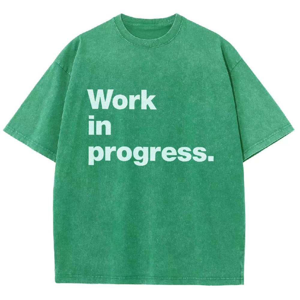 Work In Progress Vintage Distressed T-shirt