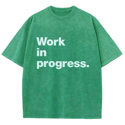 Work In Progress Vintage Distressed T-shirt