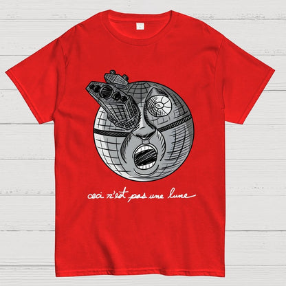 Ceci N’Est Pas Une Lune Geek T-Shirt