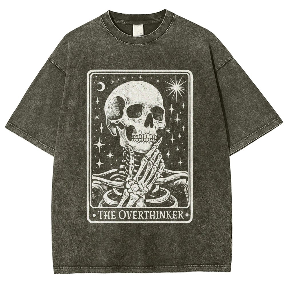 The Overthinker Vintage Distressed T-shirt