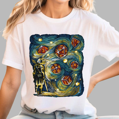 Starry Dice Geek T-Shirt
