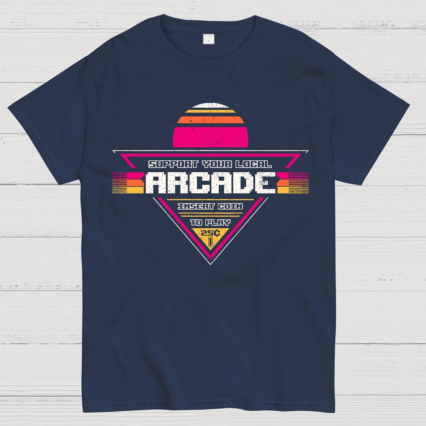 Support Your Local Arcade Geek T-Shirt