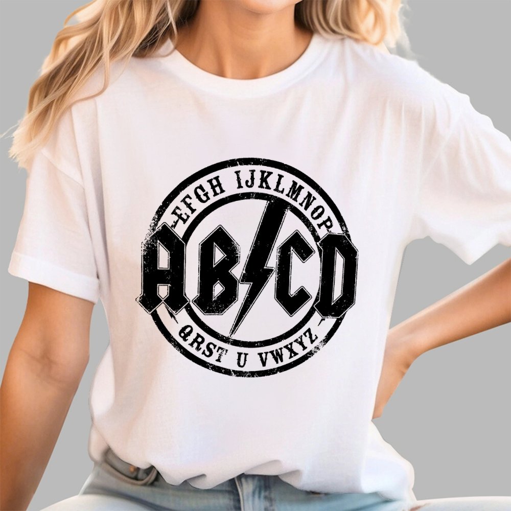 Hard Rock Alphabet Geek T-Shirt