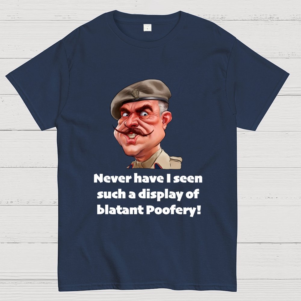 Blatant Poofery' Funny Geek T-Shirt