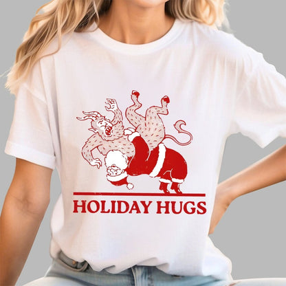 Holiday Hugs Geek T-Shirt