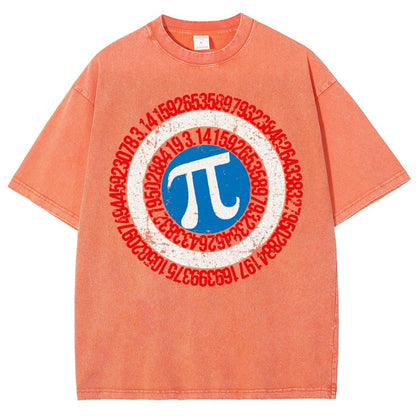 Happy Pi Day Nerd Vintage Distressed T-shirt