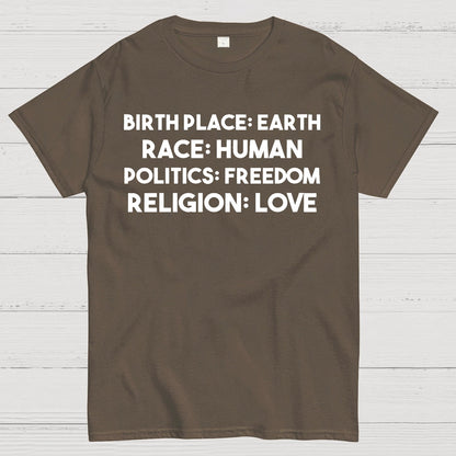 We Are Human Geek T-Shirt
