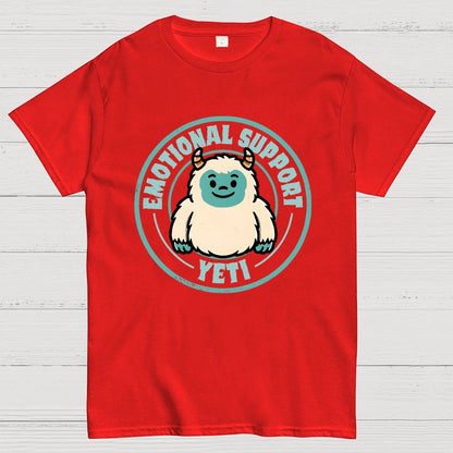 Emotional Support Yeti Geek T-Shirt