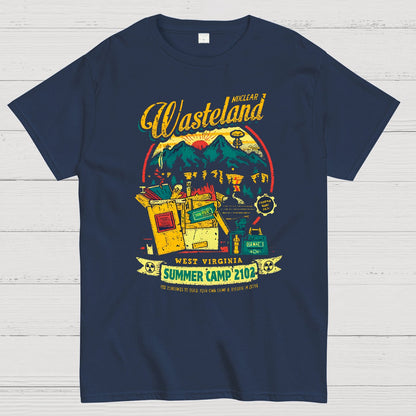 NUCLEAR SUMMER CAMP Nerdy T-Shirt
