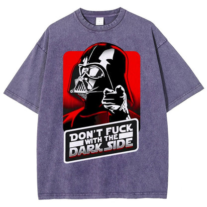 Dark Power Vintage Distressed T-shirt