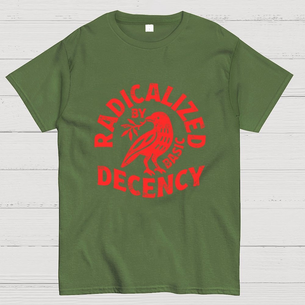 Radicalized By Basic Decency Geek T-Shirt