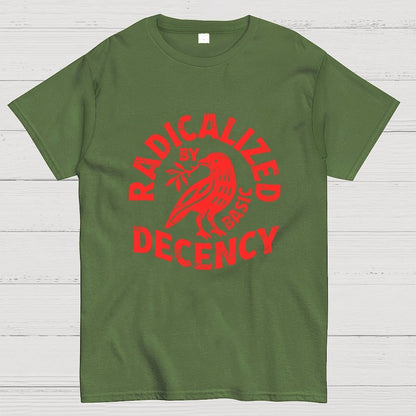 Radicalized By Basic Decency Geek T-Shirt
