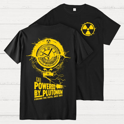Plutonium Power Front And Back Printing Geek T-Shirt